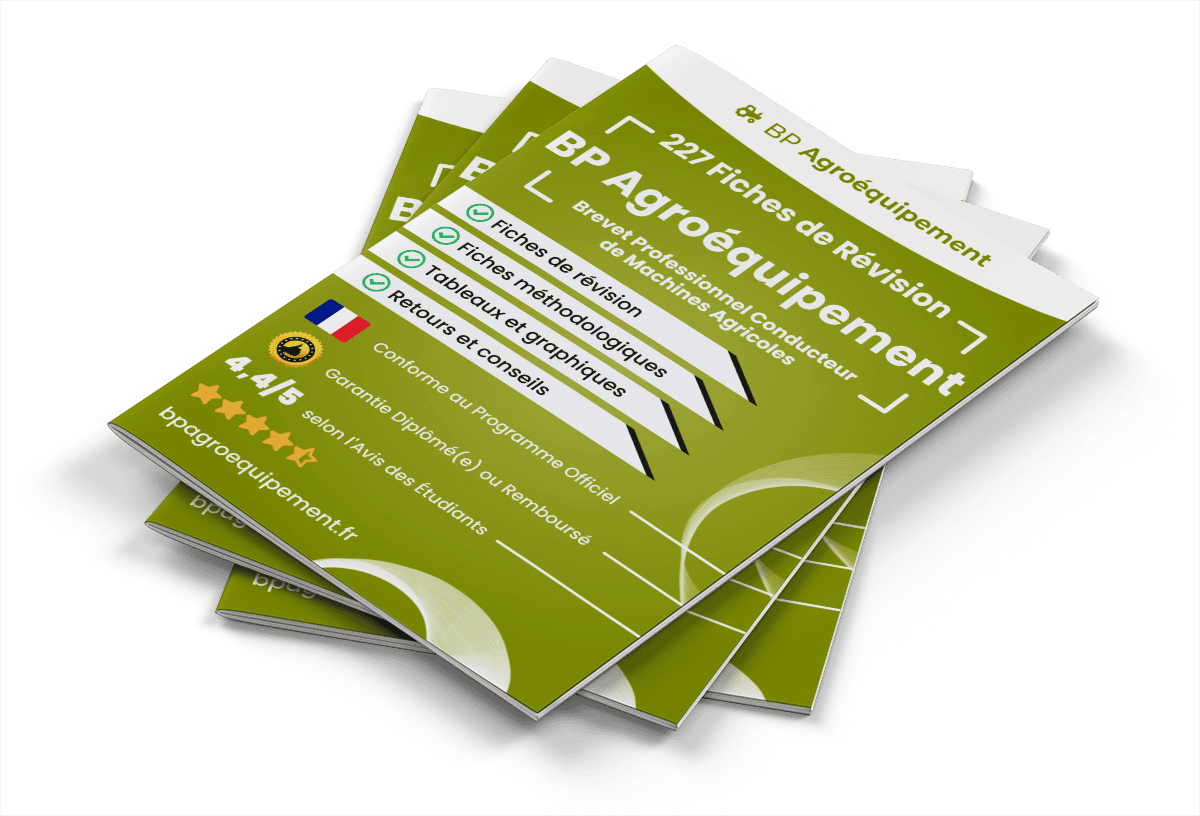 227 Fiches de Révision pour le BP Agroéquipement